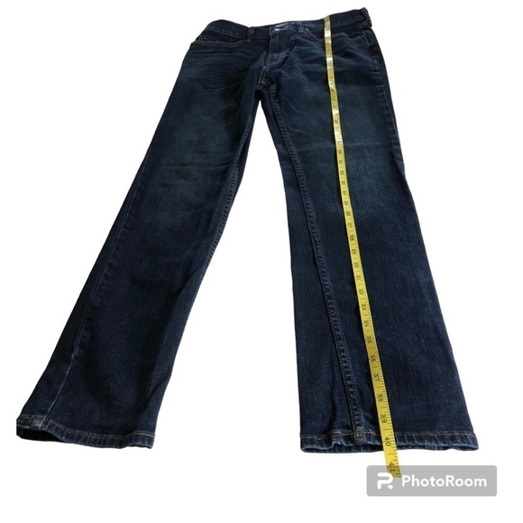 Abercrombie & Fitch Men’s Stretch Slim Straight Denim Jeans Size 31Wx32L - Picture 4 of 13